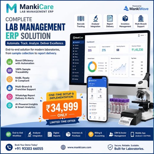 MankiCare Lab ERP