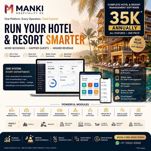 Manki Hospitality OS