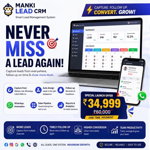 Manki Lead CRM