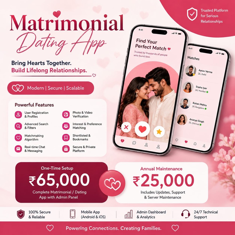 Manki Matrimonial App — product overview