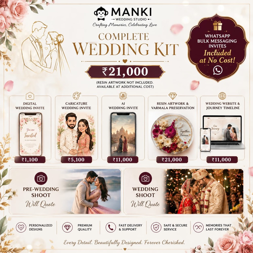 Manki Wedding Studio — product overview